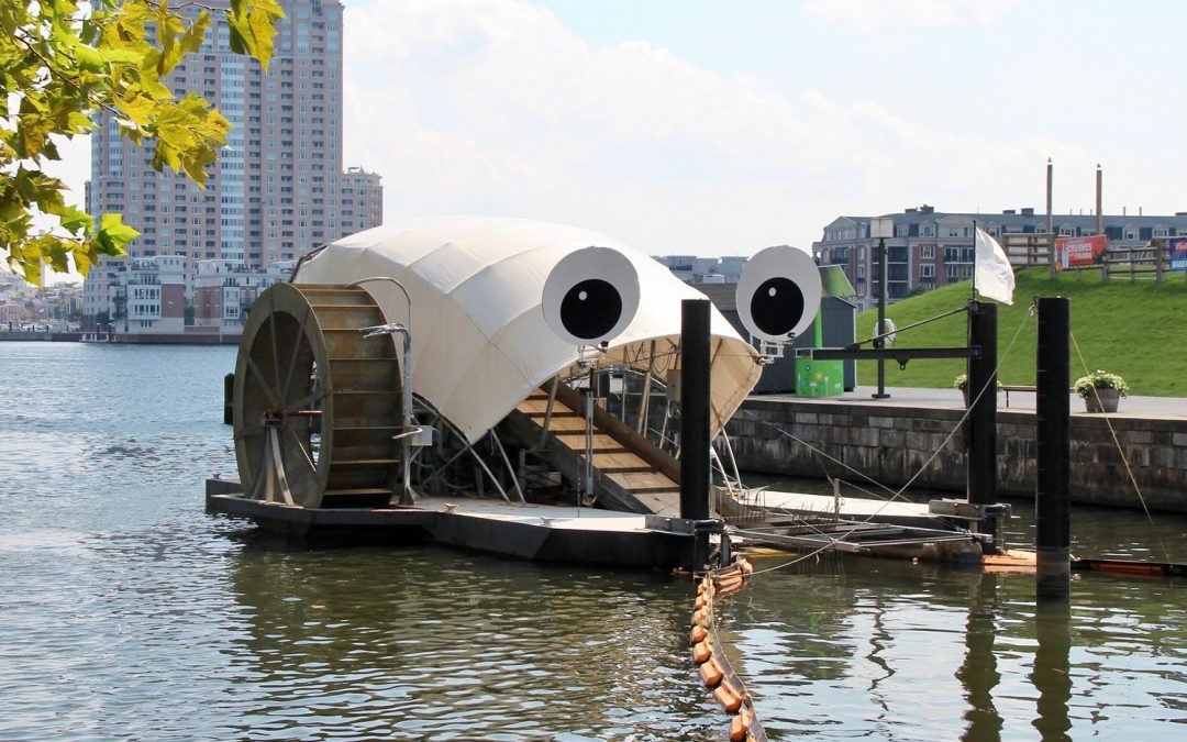 Baltimore Harbor’s Hungry Trash Monster — Mr. Trash Wheel