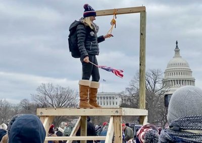 January 6th Tourists Brought Along a Gallows for Fun