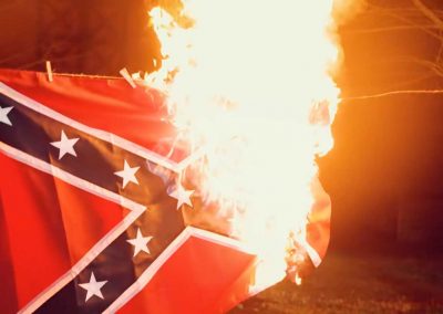 Louisiana Senate Candidate Campaigns by Burning the Confederate Flag