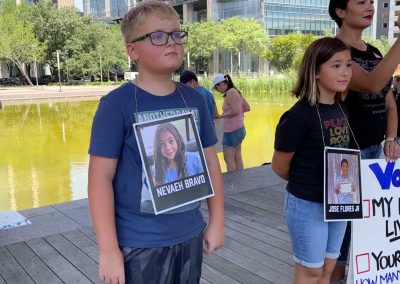 Thousands Protest Outside NRA Convention in Texas