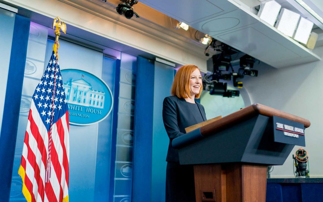 Jen Psaki Was The Best White House Press Secretary Since C.J. Cregg