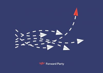 Not Left, Not Right, Forward — The Slogan of a New American Political Movement