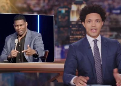 Trevor Noah Dissects the Mystery of Why Herschel Walker Is Still Running for the Senate