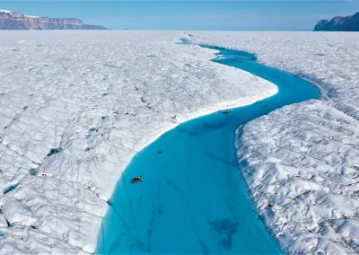 Climate Emergency: Meltwater on the Greenland Ice Sheet Is Destabilizing Its Internal Structure