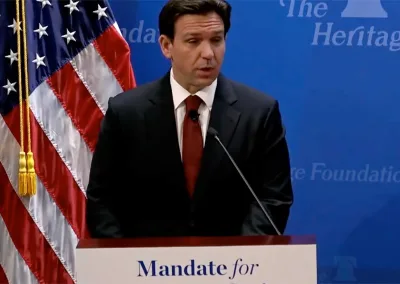 DeSantis Says US Must Stop China From Imposing Their “Dystopian Vision” on the World