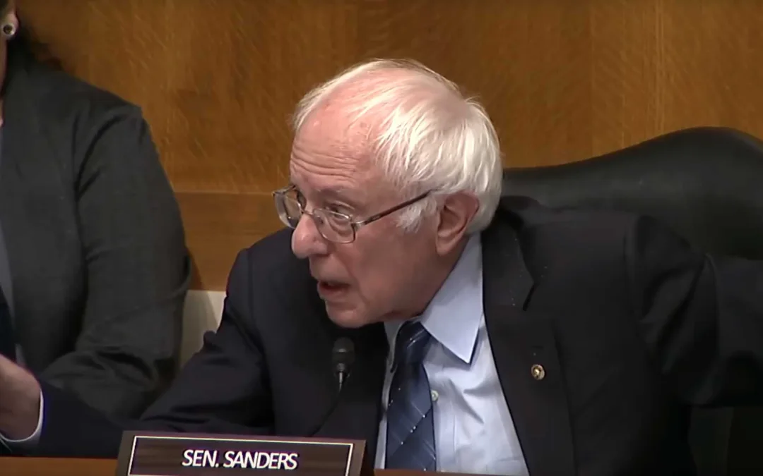 The Moment in the U.S. Senate When Bernie Sanders Had to Become a Referee