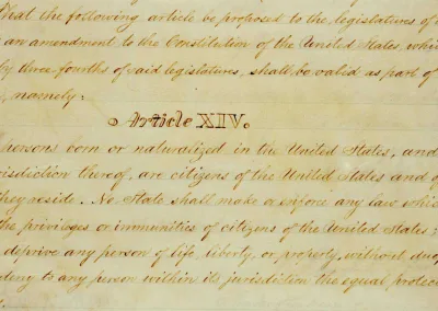 Stick a Fork in It: The 14th Amendment Argument Is Done