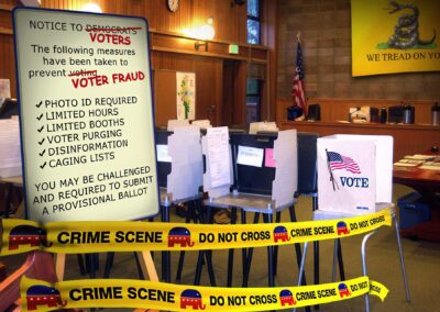 Voter Suppression: The Texas Placebo Ballot Plot