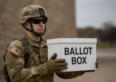 Is It Possible for Trump to Flip Blue States Red at Gunpoint?