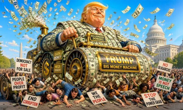 How Trump’s Billionaire Money Machine Is Crushing Democracy