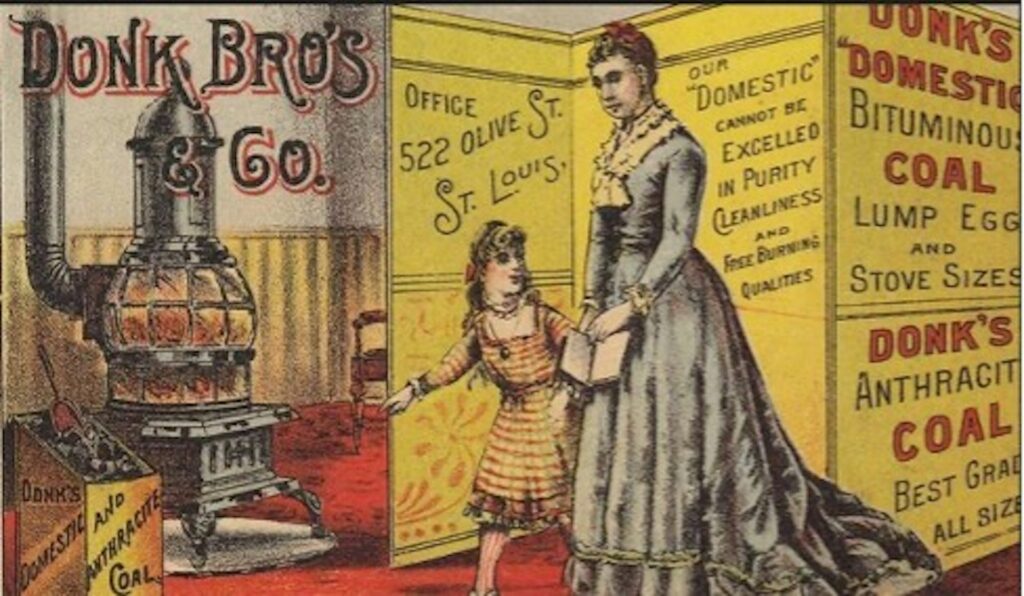 An ad for a coal stove described its ‘purity’ and ‘cleanliness.’ Madison Historical, CC BY-NC-SA