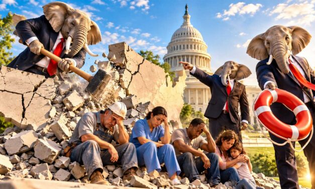 The Republican Playbook: Break Everything, Blame Democrats, Then Promise to Save It