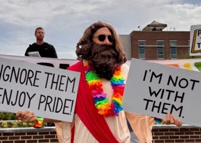 Here’s What Happened When I Went to a Pride Festival Dressed as Jesus