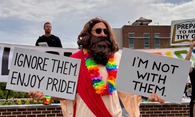 Here’s What Happened When I Went to a Pride Festival Dressed as Jesus
